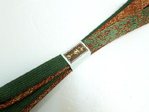 リサイクル 和装小物 帯締め 金糸 正絹 粋 高麗組